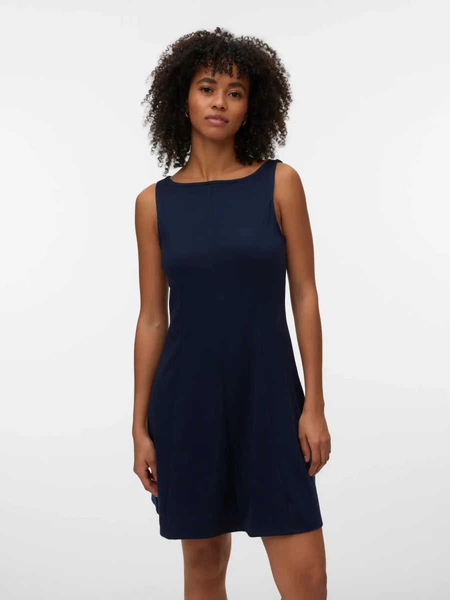 Vmabby Sl Peplum Short Dress – Jurken voor dames in kleur | Meisjes