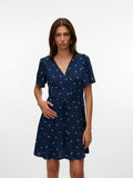 Vmalba Ss Short Dress Noos ss25 - koop Jurken van Vero moda bij Meisjes Brugge