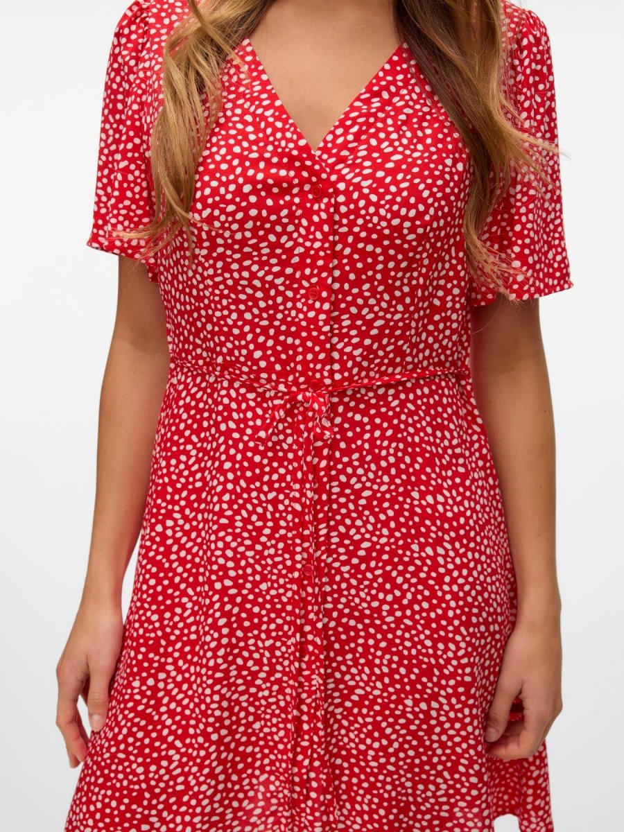 Vmalba Ss Short Dress Noos - SS26 van Vero moda – Jurken voor dames | Meisjes Brugge