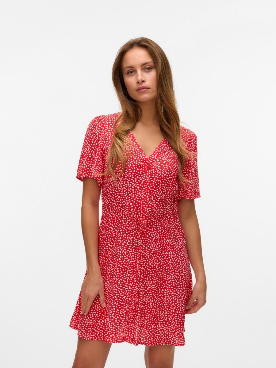 Vmalba Ss Short Dress Noos - SS26 van Vero moda – Jurken voor dames | Meisjes Brugge