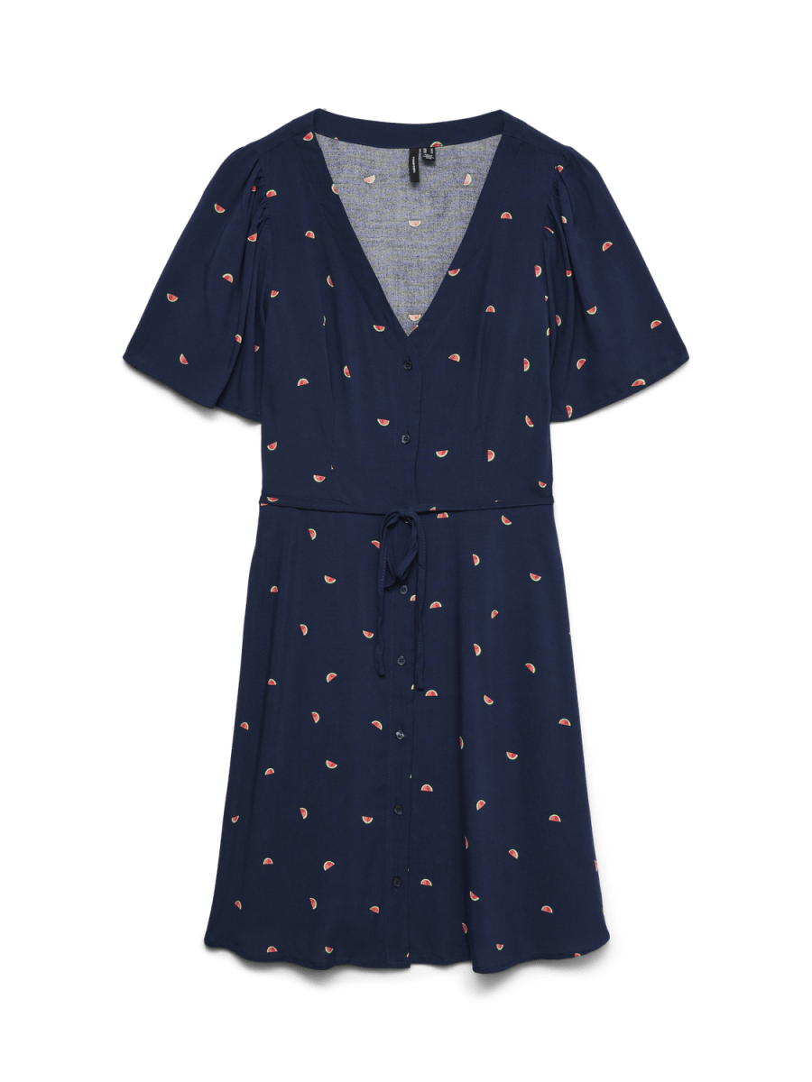 Vmalba Ss Short Dress Noos - Watermelons – Jurken voor dames in kleur | Meisjes