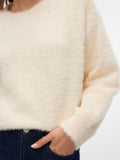 Pulls - Vmalina Ls O-Neck Boxy Pullover van Vero moda