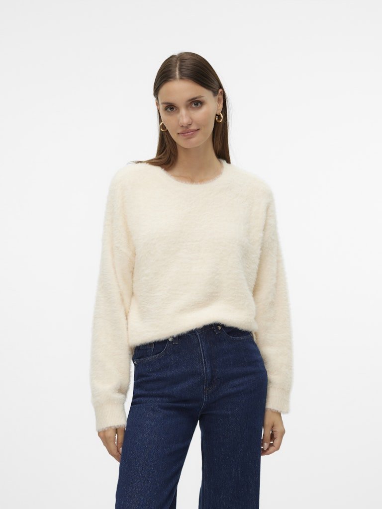 Vmalina Ls O - Neck Boxy Pullover - koop Pulls van Vero moda bij Meisjes Brugge