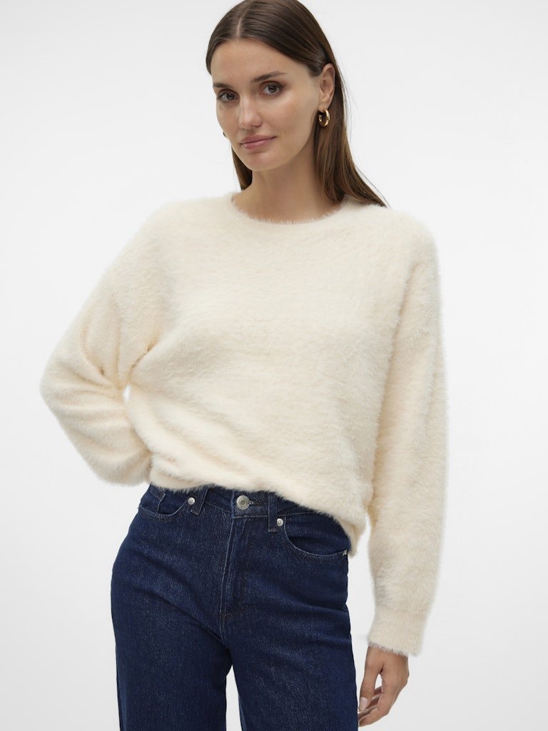 Vmalina Ls O - Neck Boxy Pullover - koop Pulls van Vero moda bij Meisjes Brugge