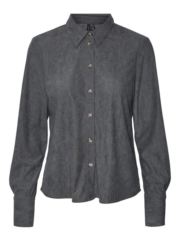 Balsam Green Shirts - Vmbina Bibi Ls Shirt van Vero moda