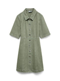 Vmdaisy 2/4 Short Denim Dress Noos van Vero moda – Jurken voor dames | Meisjes Brugge
