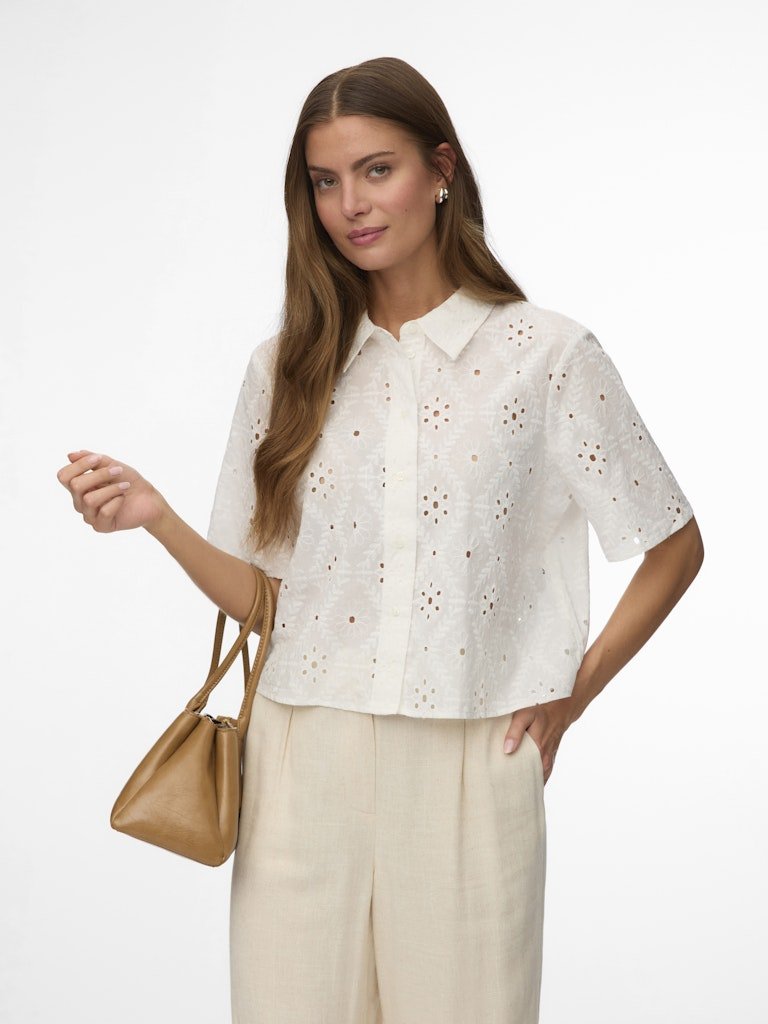 Vmeliza Short 2/4 Sleeve Shirt Noos van Vero moda – Shirts voor dames | Meisjes Brugge