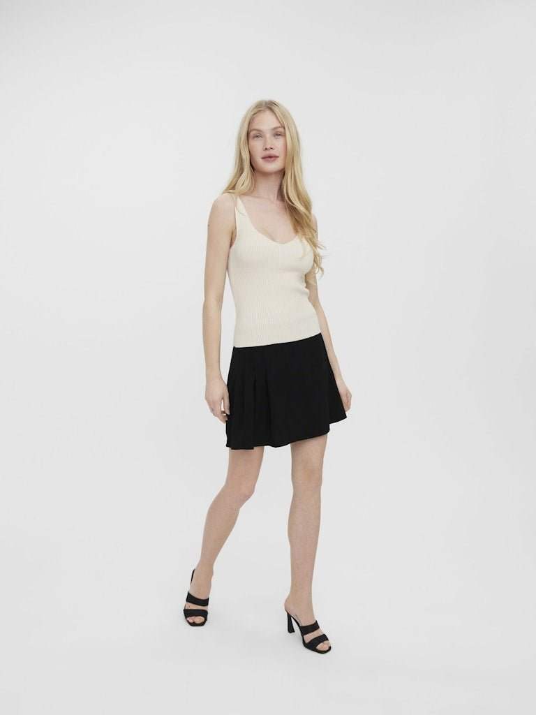 Vmglory Sl Rib Top Noos van Vero moda – Tops voor dames | Meisjes Brugge