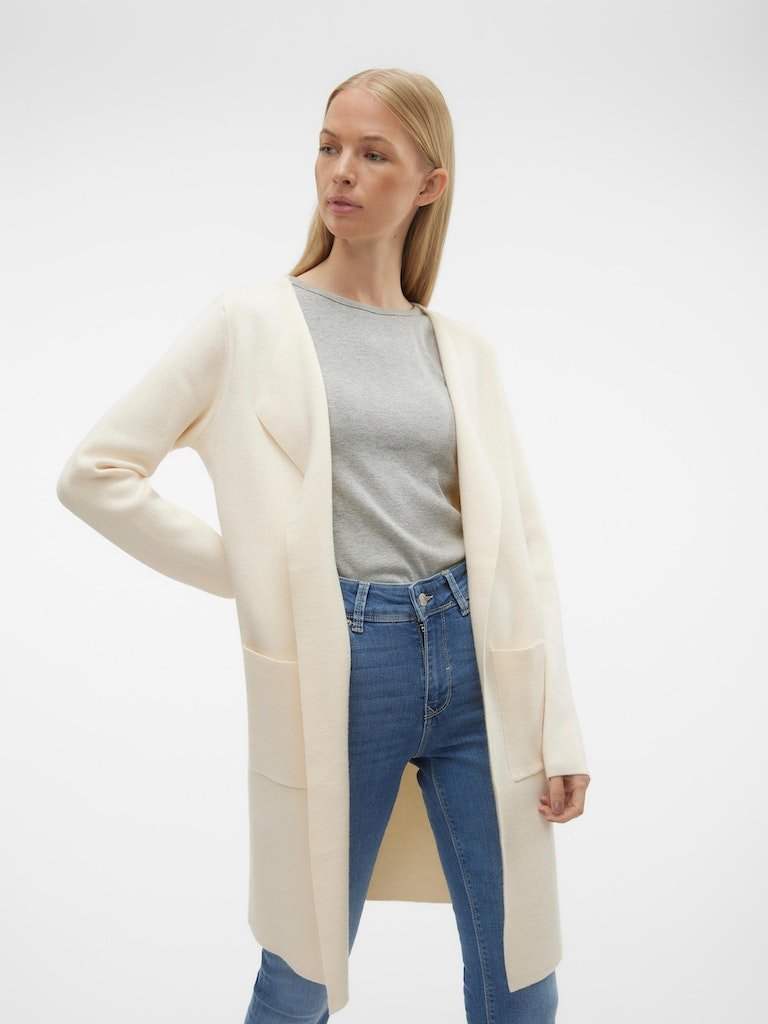 Vmgold Needle Wudo Ls Long Cardigan van Vero moda – Cardigans voor dames | Meisjes Brugge