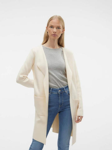 Vmgold Needle Wudo Ls Long Cardigan - koop Cardigans van Vero moda bij Meisjes Brugge