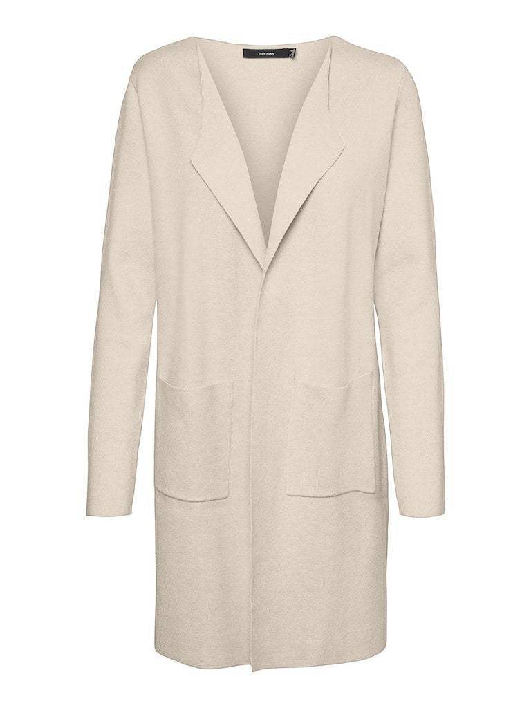 Vmgold Needle Wudo Ls Long Cardigan - koop Cardigans van Vero moda bij Meisjes Brugge
