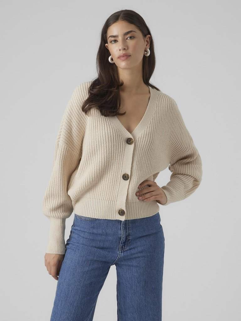 Cardigans Vmlea Ls V-Neck Cuff Cardigan Noos van Vero moda