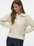 Pulls - Vmlovely Ls Collar Pullover van Vero moda