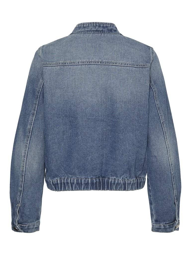 Jassen Vmmira Ls Bomber Denim Jacket Gu3217 van Vero moda