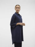 Vmnatali 3/4 Long Overshirt Dress - koop Shirts van Vero moda bij Meisjes Brugge