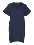 Navy Blazer Jurken - Vmnatali Nia Ss Short Dress van Vero moda