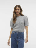 Pulls Vmnova Ss O-Neck Puff Pullover van Vero moda