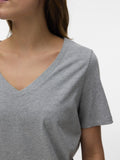 Tops - Vmpaulina Ss V-Neck T-Shirt Noos van Vero moda