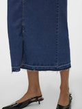 Rokken Vmreal Hr Fold Down Denim Skirt van Vero moda