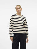 Pulls Vmsaba Ls O-Neck Button Pullover Noos van Vero moda