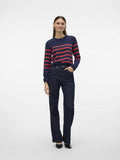 Vmsaba Plain Ls O - Neck Pullover Noos – Pulls voor dames in kleur | Meisjes