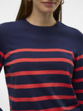 Vmsaba Plain Ls O - Neck Pullover Noos – Pulls voor dames in kleur | Meisjes