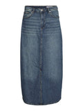 Rokken Vmtessa Hr Maxi Denim Skirt Mix Noos van Vero moda