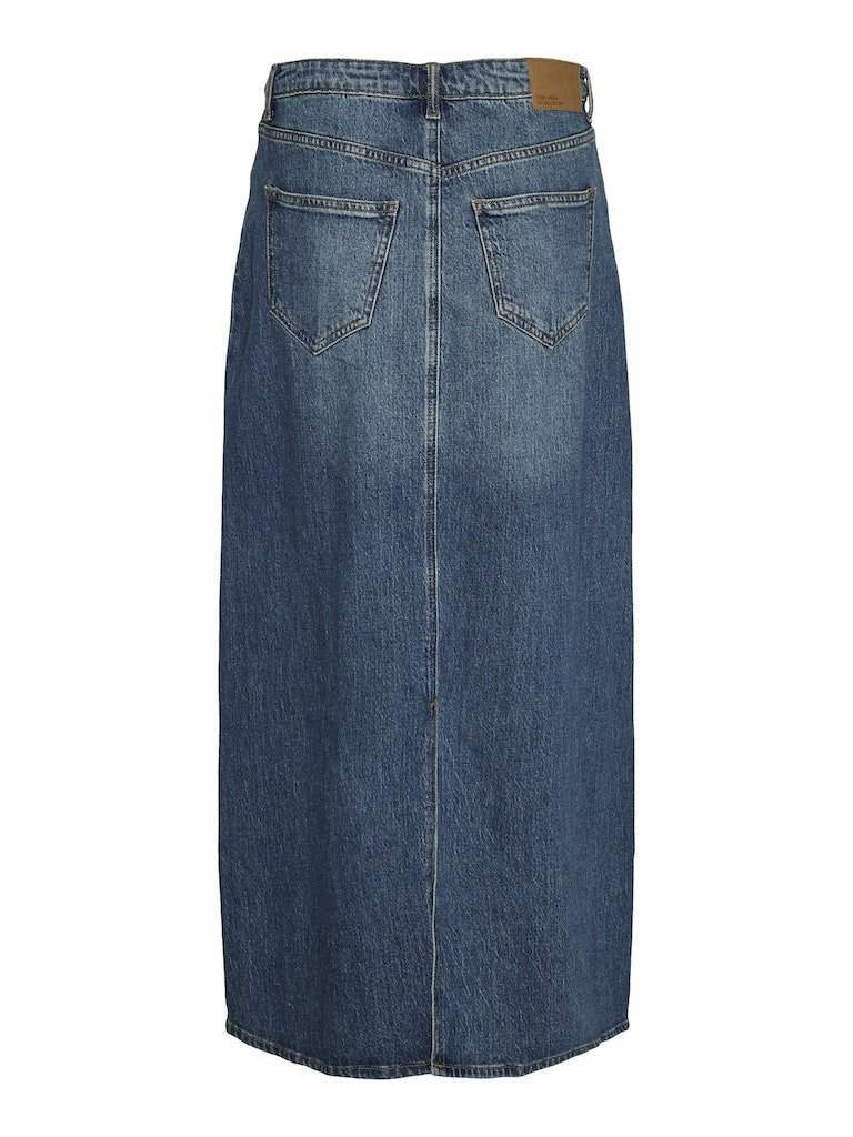 Vmtessa Hr Maxi Denim Skirt Mix Noos - koop Rokken van Vero moda bij Meisjes Brugge