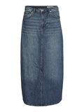 Vmtessa Hr Maxi Denim Skirt Mix Noos - koop Rokken van Vero moda bij Meisjes Brugge