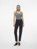 Vmtessa Hr Mom Jeans Ra220 Dark Grey Noos - koop Jeans van Vero moda bij Meisjes Brugge