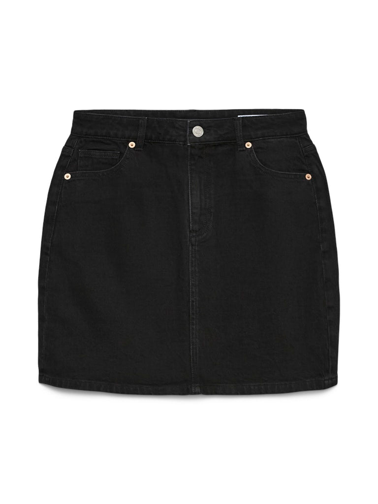 Vmtessa Hr Short Denim Skirt Noos – Rokken voor dames in kleur | Meisjes