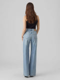 Vmtessa Hr Wide Straight Jeans Ra339 Noos - koop Jeans van Vero moda bij Meisjes Brugge