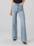 Vmtessa Hr Wide Straight Jeans Ra339 Noos - koop Jeans van Vero moda bij Meisjes Brugge