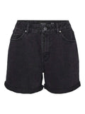 Black Denim Shorts - Vmzuri Hr Loose Shorts Mix Noos SS24 van Vero moda