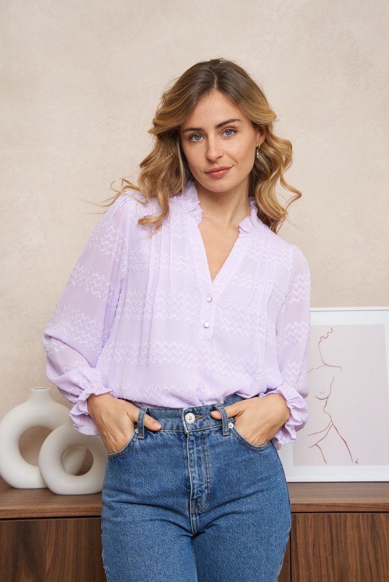 Wavy shirt – Shirts voor dames in kleur | Meisjes