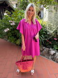 Jurken - Kaftan summer dress van Azzurro