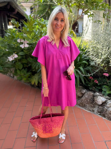 Jurken - Kaftan summer dress van Azzurro