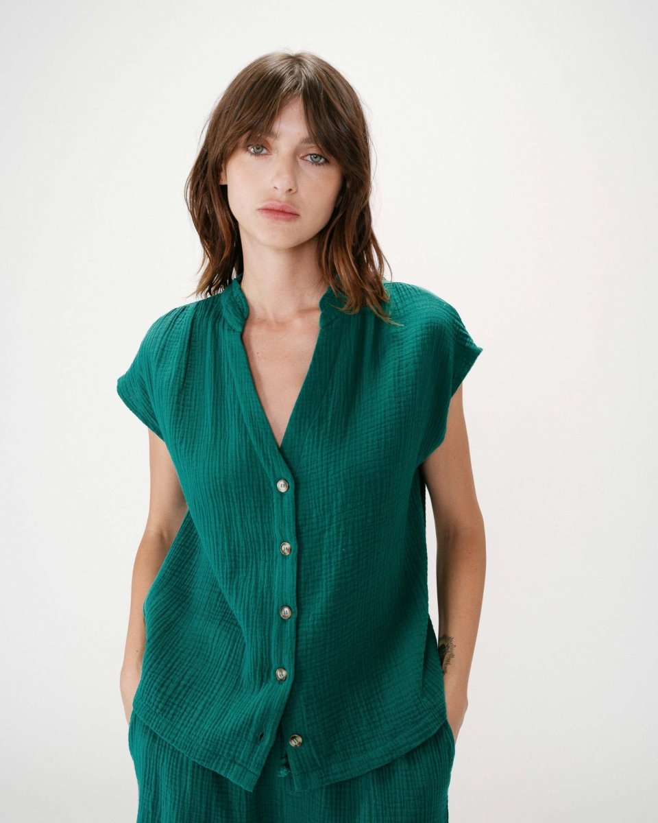 Wesra Blouse van Grace and Mila – Shirts voor dames | Meisjes Brugge