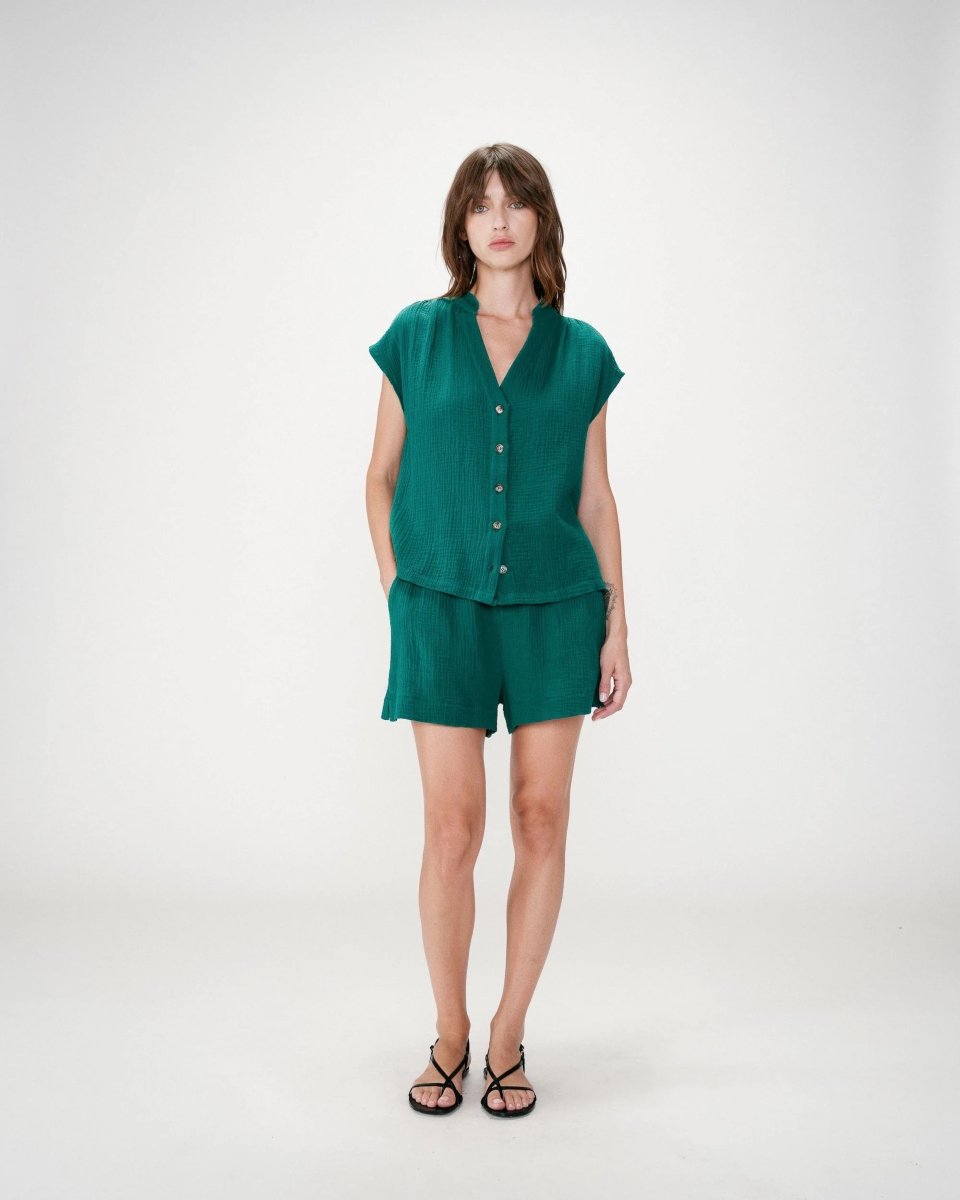 Wesra Blouse van Grace and Mila – Shirts voor dames | Meisjes Brugge