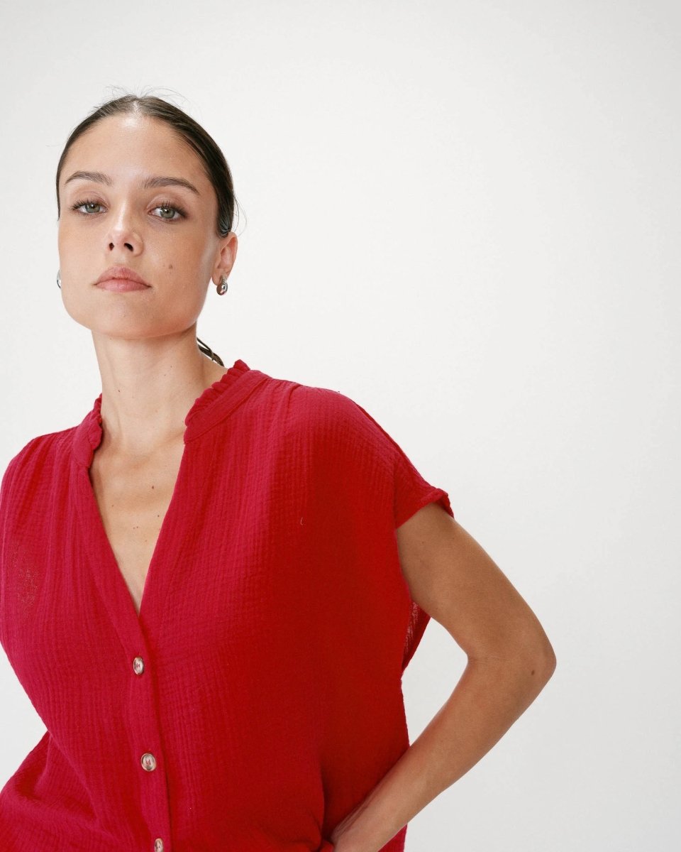 Wesra Blouse van Grace and Mila – Shirts voor dames | Meisjes Brugge
