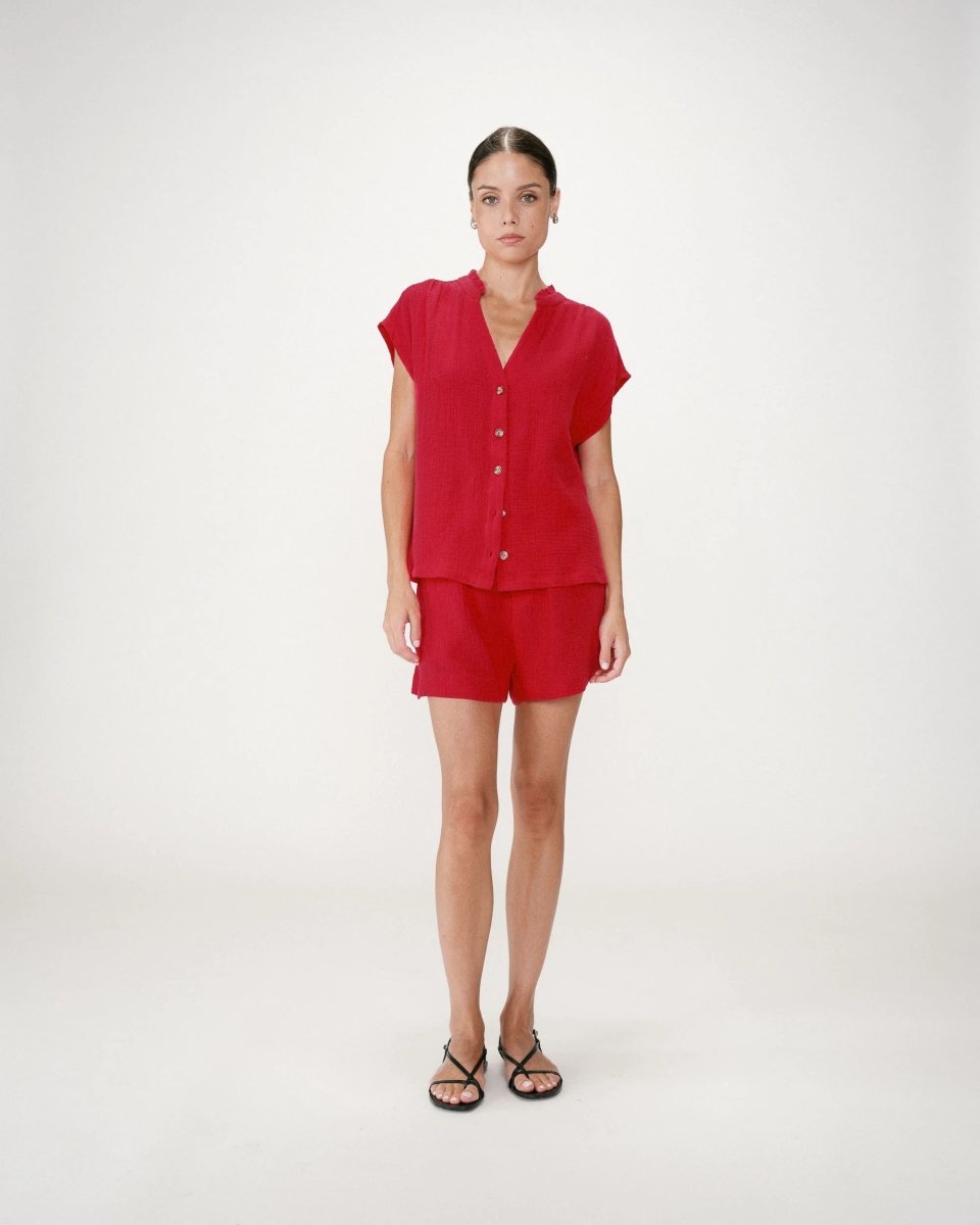 Wesra Blouse van Grace and Mila – Shirts voor dames | Meisjes Brugge