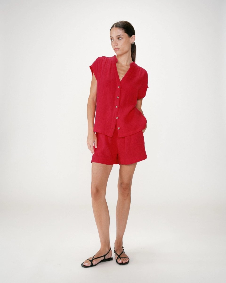 Wesra Blouse van Grace and Mila – Shirts voor dames | Meisjes Brugge