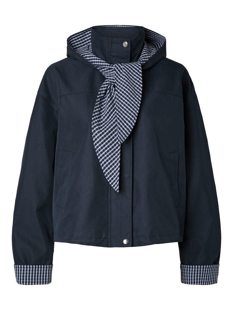 Yasanca Ls Hood Jacket - Story van YAS – Jassen voor dames | Meisjes Brugge