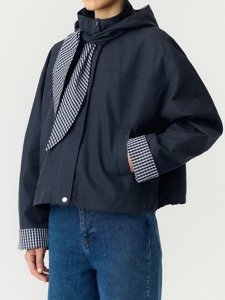 Yasanca Ls Hood Jacket - Story van YAS – Jassen voor dames | Meisjes Brugge