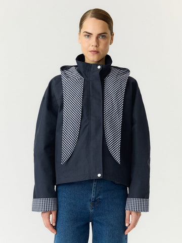 Yasanca Ls Hood Jacket - Story van YAS – Jassen voor dames | Meisjes Brugge