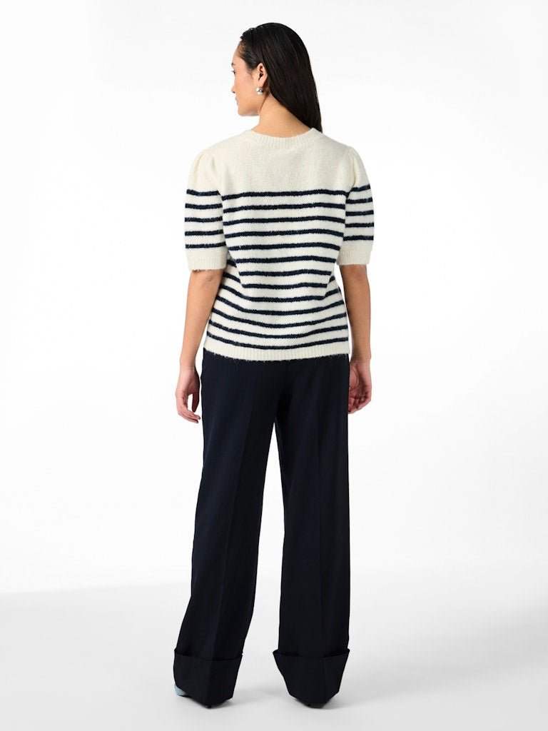 Pulls Yasanne Ss Stripe Knit Pullover van Y.A.S