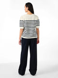 Pulls - Yasanne Ss Stripe Knit Pullover van Y.A.S