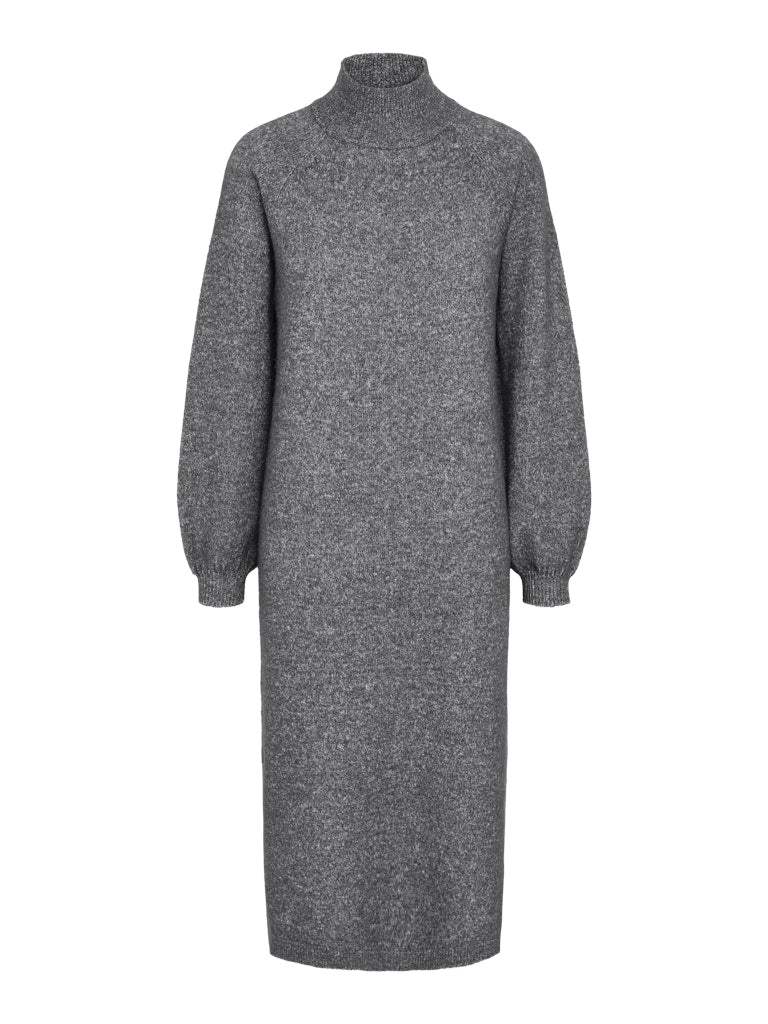 Yasbalis Ls Funnel Knit Dress Noos - AW24 - koop Jurken van Y.A.S bij Meisjes Brugge