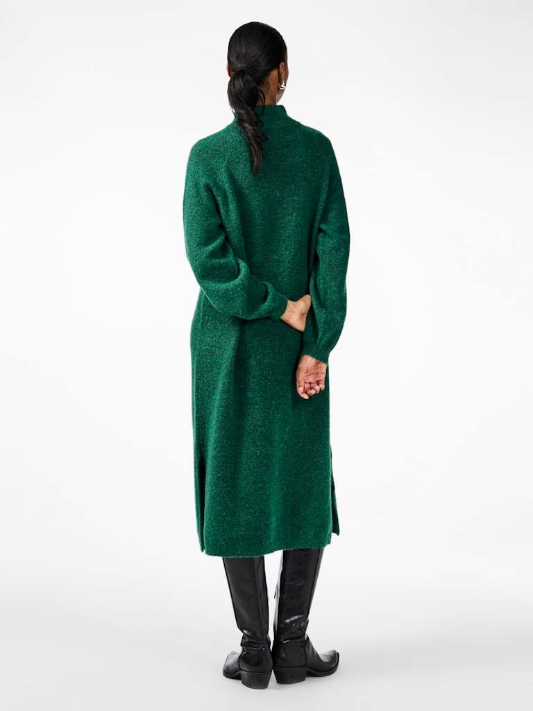 Yasbalis Ls Funnel Knit Dress Noos - AW24 - koop Jurken van Y.A.S bij Meisjes Brugge