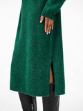 Yasbalis Ls Funnel Knit Dress Noos - AW24 - koop Jurken van Y.A.S bij Meisjes Brugge